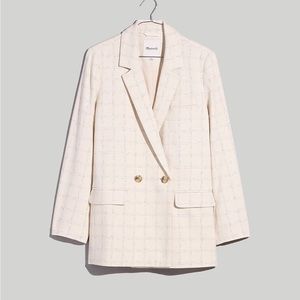 The Plus Caldwell Double-Breasted Blazer in Ghent Plaid - Size 2x - Brand new!